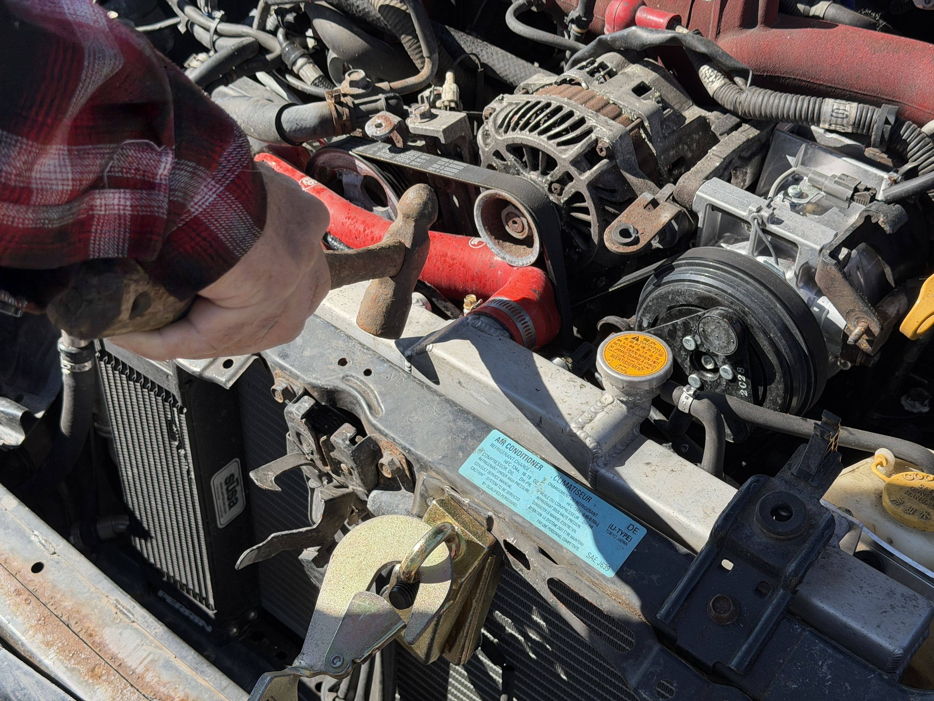 Radiator hose issue