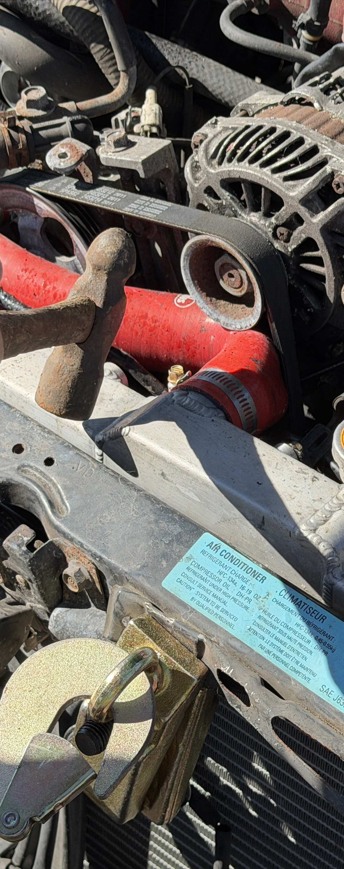 Radiator hose issue